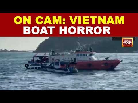Vietnam Boat Tragedy: 15 Indian Tourists Dead After Speedboat Capsizes Near Phu Quoc | Watch