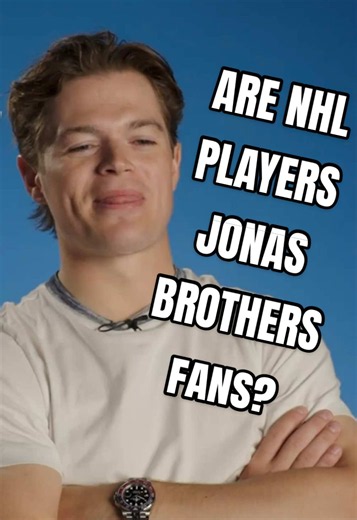 “It’s one of the Jonas Brothers, I couldn’t tell you which one.” 😅 We tested NHL stars' celebrity knowledge by seeing if they could name the @Jonas Brothers 🎤 #NHL #nhlonsn #colecaufield #macklincelebrini @joejonas