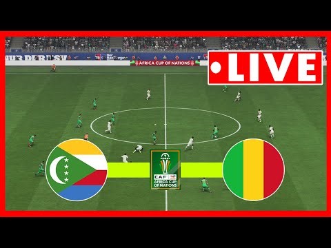 🔴 LIVE: Comoros vs Mali | AFCON 2025 | Full Match Simulation