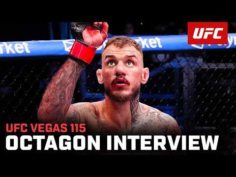 Renato Moicano Octagon Interview | UFC Vegas 115