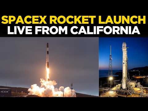 SpaceX Falcon 9 LIVE | USSF-385 Mission Launch From California | Vandenberg Space Force Base