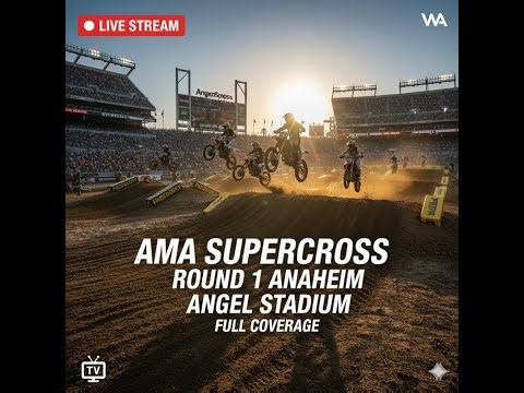 450SX - 2026 Round 1 Anaheim | Live AMA Supercross Championship 2026 Full Race