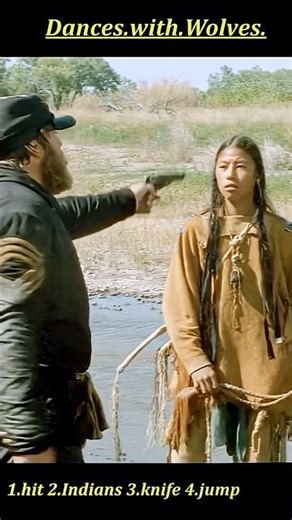 Dances with Wolves (1990) | Arrows Fly — Dunbar Saved by the Tribe🔥