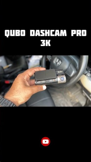 Qubo Fashcam pro 3k - Best Dashcam in budget #travel #vlog
