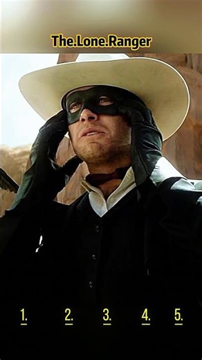 🎬 The Lone Ranger (2013) — “This Is a Robbery”｜Masked Lawman Enters the Bank 🤠💰🔥