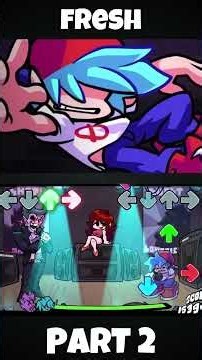 FNF - Animania V0.6 [PART 2|Fresh] (FNF MOD) #shorts