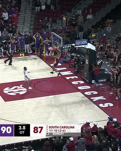 that cherry on top 💥 @LSUBasketball x #SECMBB | Southeastern Conference