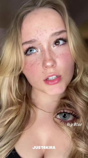 Hands down, the best blue contacts for brown eyes. So natural, you’ll forget they’re lenses. 💙Ft: #IcyBlue 📷️ @nayelitooreall 💸 Use code NAYELI10 for 20% off 👁️ Available in Plano & Prescription #just4kira #coloredcontacts #bluecontacts #naturalcontacts #eyebeauty #naturallenses #contactlenses #blueeyes #j4k #pupilentes