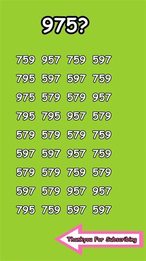 "Solving the 975 Puzzle: Test Your Math Skills!"