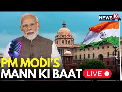 PM Modi LIVE | Mann Ki Baat Episode 129th Features Citizens’ Questions Nationwide | Viksit Bharat