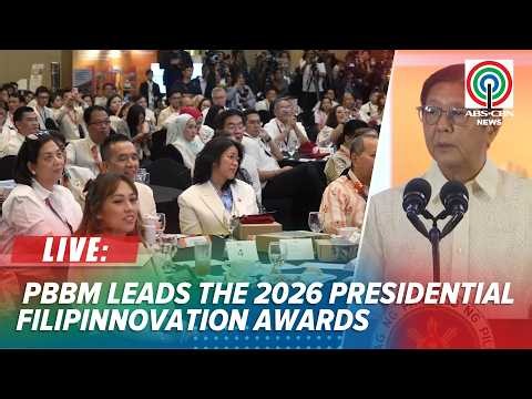 LIVE: PBBM leads the 2026 Presidential Filipinnovation Awards | September 3, 2026