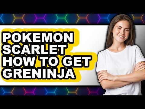 Pokemon Scarlet How to Get Greninja - Easy Guide