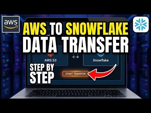 How to transfer datasets from AWS S3 to Snowflake - Step By Step