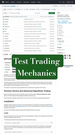 QSTrader: Master Algorithmic Trading with This GitHub Repo!