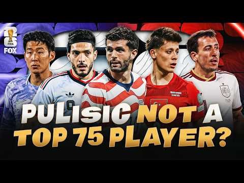 Christian Pulisic Ranked TOO LOW?! World Cup Top 100 Players Ranking ⚽️ Part One
