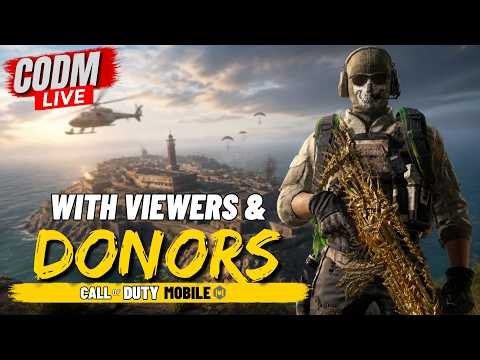 Playing with Viewers & Donors - COD Mobile