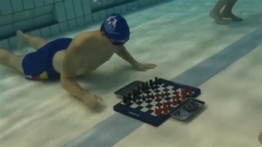 A new world champion has been crowned in the 2025 Diving Chess World Championships. | Sky News Australia