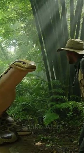 🐍 Massive Python Attack Caught on Camera! | Real Wildlife Footage#pythonattack