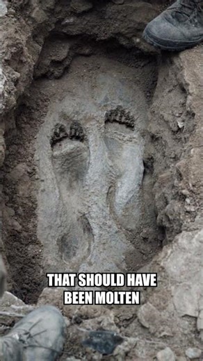 Human Footprints Found Inside Rock That Should Still Be Molten