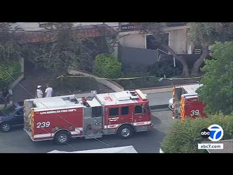 Explosion at Van Nuys apartment building leaves at least 2 hospitalized, LAFD says