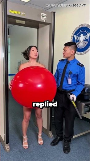 She Hid a Secret Inside Her Balloon Dress 🎈👗😱 #shorts