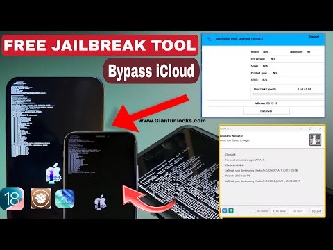 FREE Jailbreak Tool iPhone/iPad | iCloud Lock To Owner iOS 12 to iOS 18.7 Windows l #JailbreakiOS18