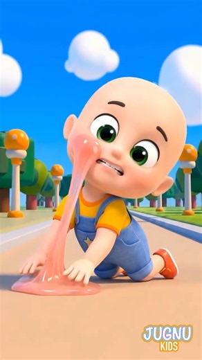 Don’t Throw Bubble Gum on the Road! 🫧🚯 | Kids Learn Good Habits #shorts