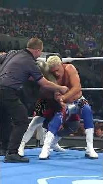 Cody Rhodes gets the win against Jey Uso and will attempt to win his title back! #WWE #SmackDown