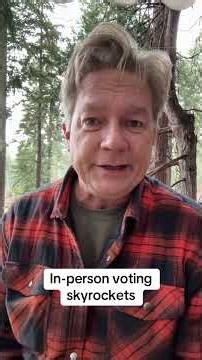 In-person voting skyrockets