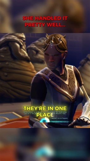 Never seen anyone power through a Hutt negotiation like this #starwars #swtorshort