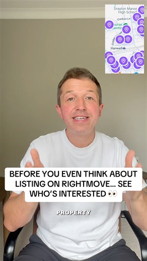 BEFORE YOU EVEN THINK ABOUT LISTING ON RIGHTMOVE… SEE WHO’S INTERESTED 👀