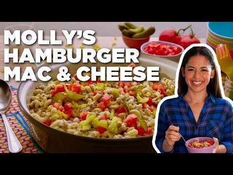Molly Yeh's Hamburger Mac & Cheese | Girl Meets Farm | Food Network