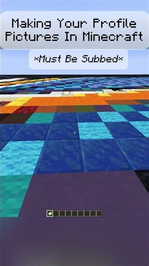 making profile pictures in minecraft blue edition part 8 #minecraft #gaming