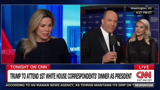 WH @PressSec Karoline Leavitt joined me on @CNN just now to preview tonight's Trump speech at the WHCD. I asked her if his attendance tonight is a concession to the power of the press corps