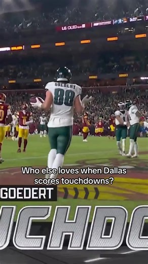 Goedert, specifically #eagles #nfl #touchdown #dallasgoedert | eagles vs commanders