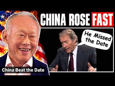 Lee Kuan Yew Predicted China's Rise in 2009 and Got One Thing Wrong