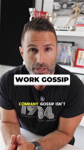 You cant fix gossip with policies. Only clarity kills it. | Tony Gareri