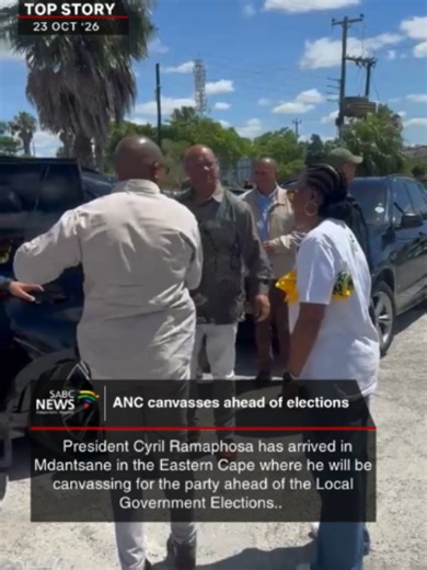 Cyril Ramaphosa canvassing in Mdantsane ahead of Local Government Elections