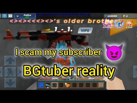 Scam to subscriber in Blockman go jailbreak