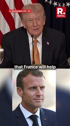 Trump Rates Macron 8/10 for Help on Reopening Strait of Hormuz