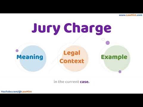 Jury Charge Meaning Legal Context & Example Legal Terms Simplified @LawMint