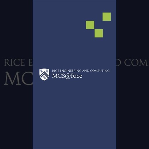 Rice Online Master of Computer Science (MCS@Rice) Program - August 2026