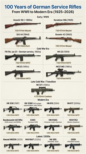 WWII to Modern Guns Evolution ⚔️