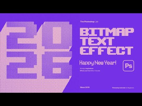 Bitmap Text effect Tutorial