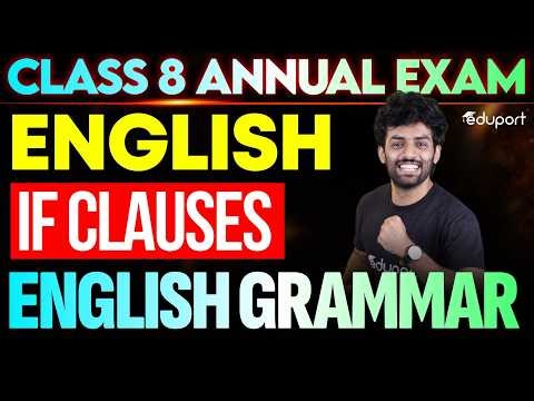 If clauses | English Grammar | Class 8 English | Eduport