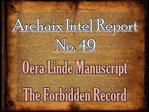 Oera Linde Manuscript The Forbidden Record