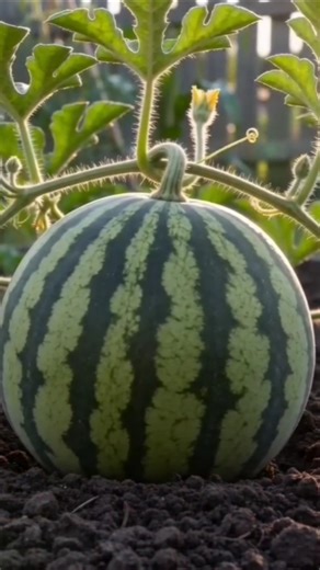 Watermelon Growing Time Lapse #shorts
