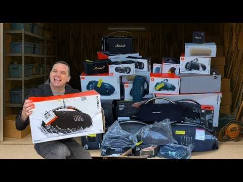 I Paid $792 for a PALLET of BROKEN Wireless Speakers!