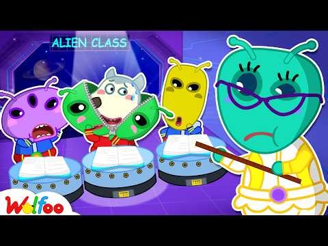 Wolfoo Dressed as an Alien?! | A Lesson on Be Yourself | Cartoon for Kids | Wolfoo Channel