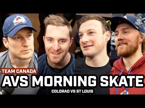 Nathan MacKinnon & Avs REACT & Joke About Team Canada Olympic Roster & More